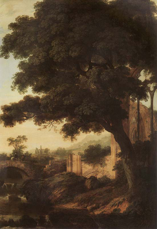 An Irish Capriccio Landscape